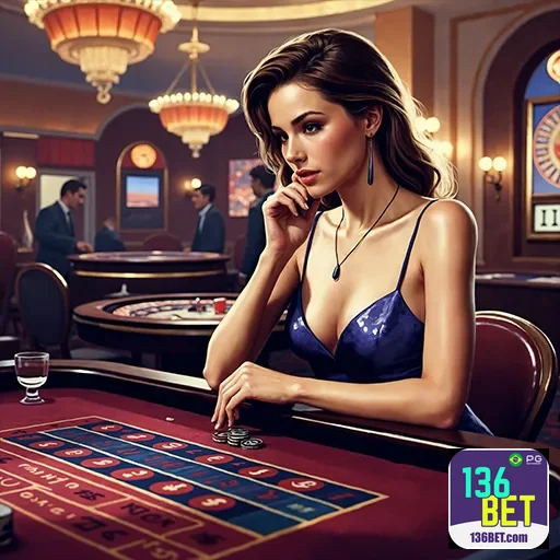 Imagem do casino 136bet com jogos e ambiente divertido, promovendo apostas seguras no site 136bet.