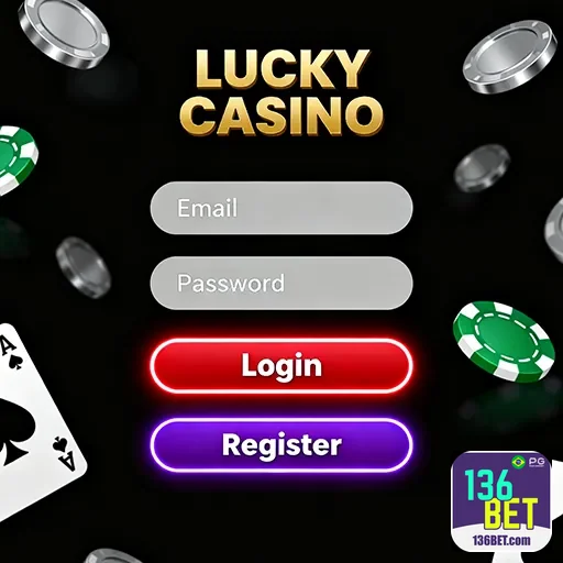 Pessoa acessando conta no celular com jogos de cassino